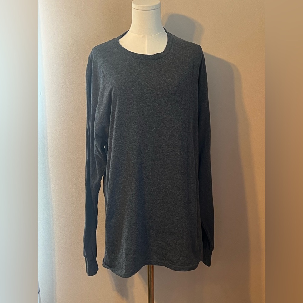 Jerzees Charcoal Long Sleeve Shirt XL